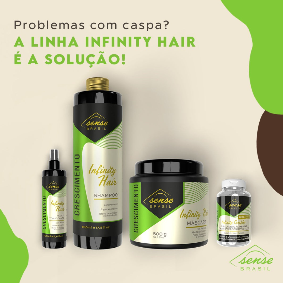 Kit Crescimento Infinity Hair Completo 250g