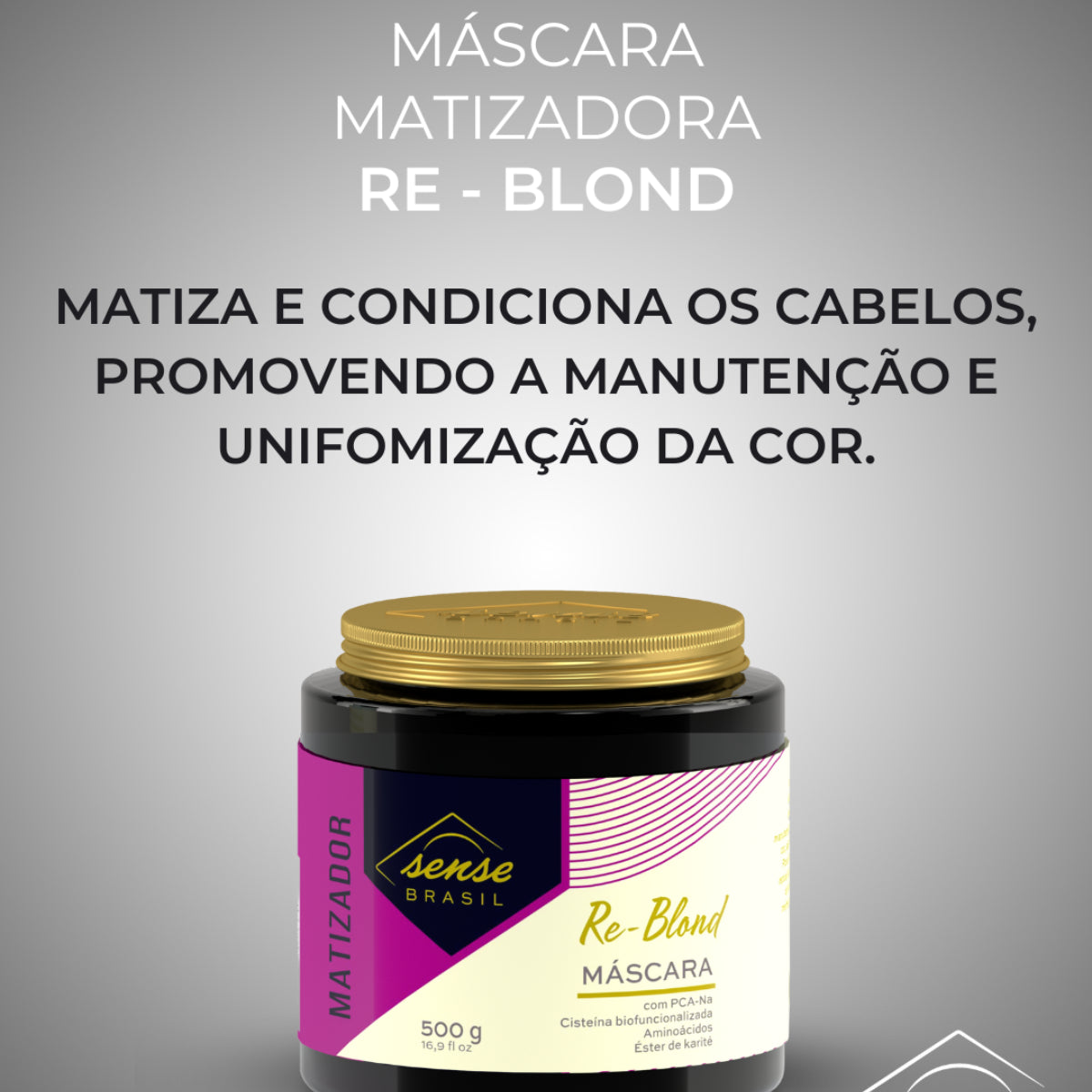 Máscara Matizadora Re-blond 500g