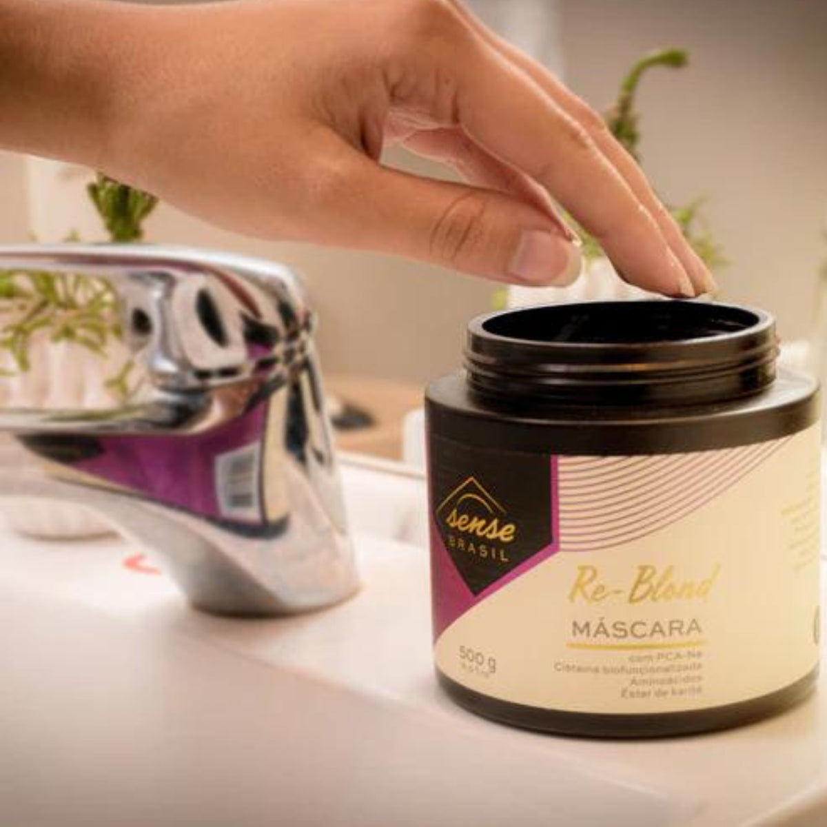 Máscara Matizadora Re-blond 500g
