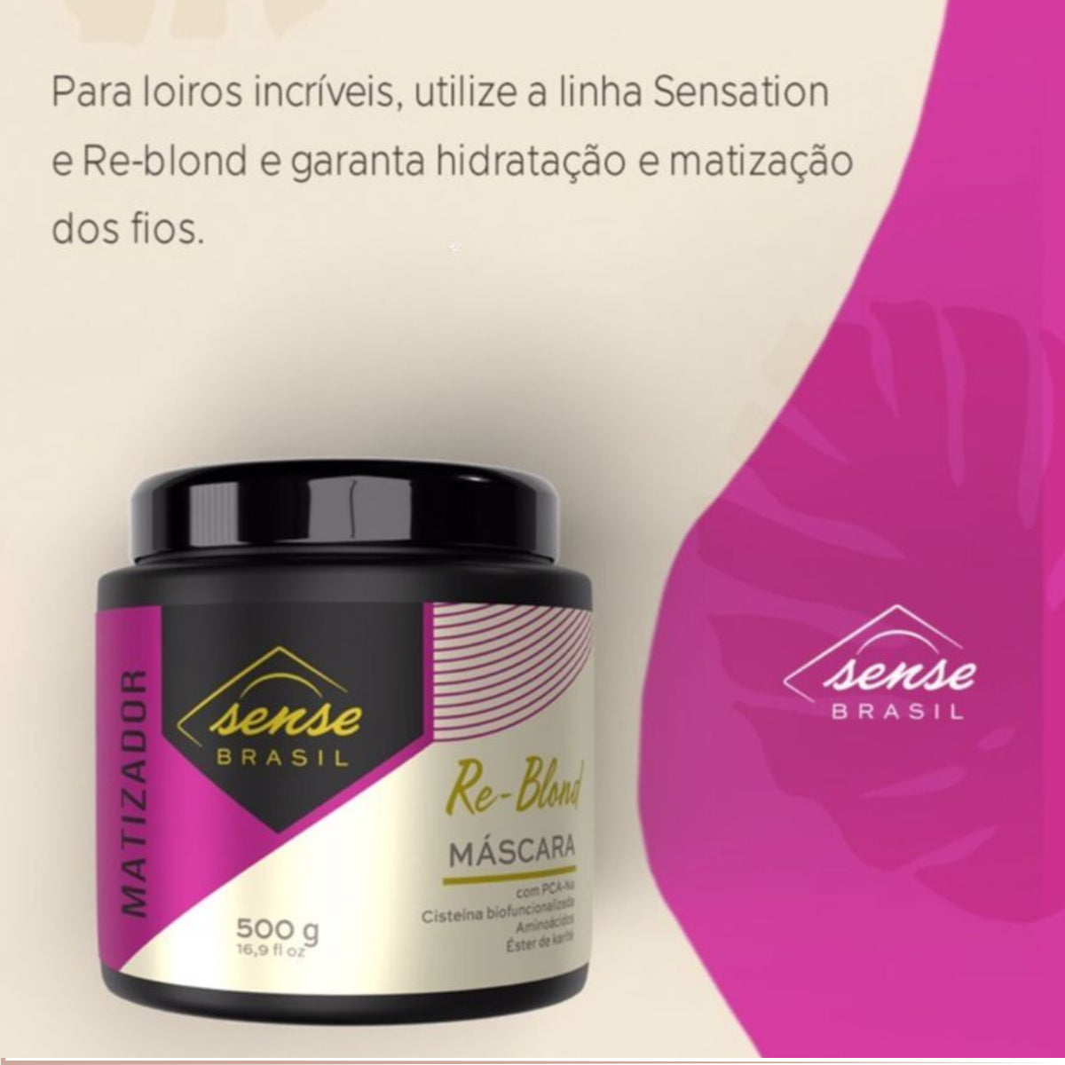 Máscara Matizadora Re-blond 500g