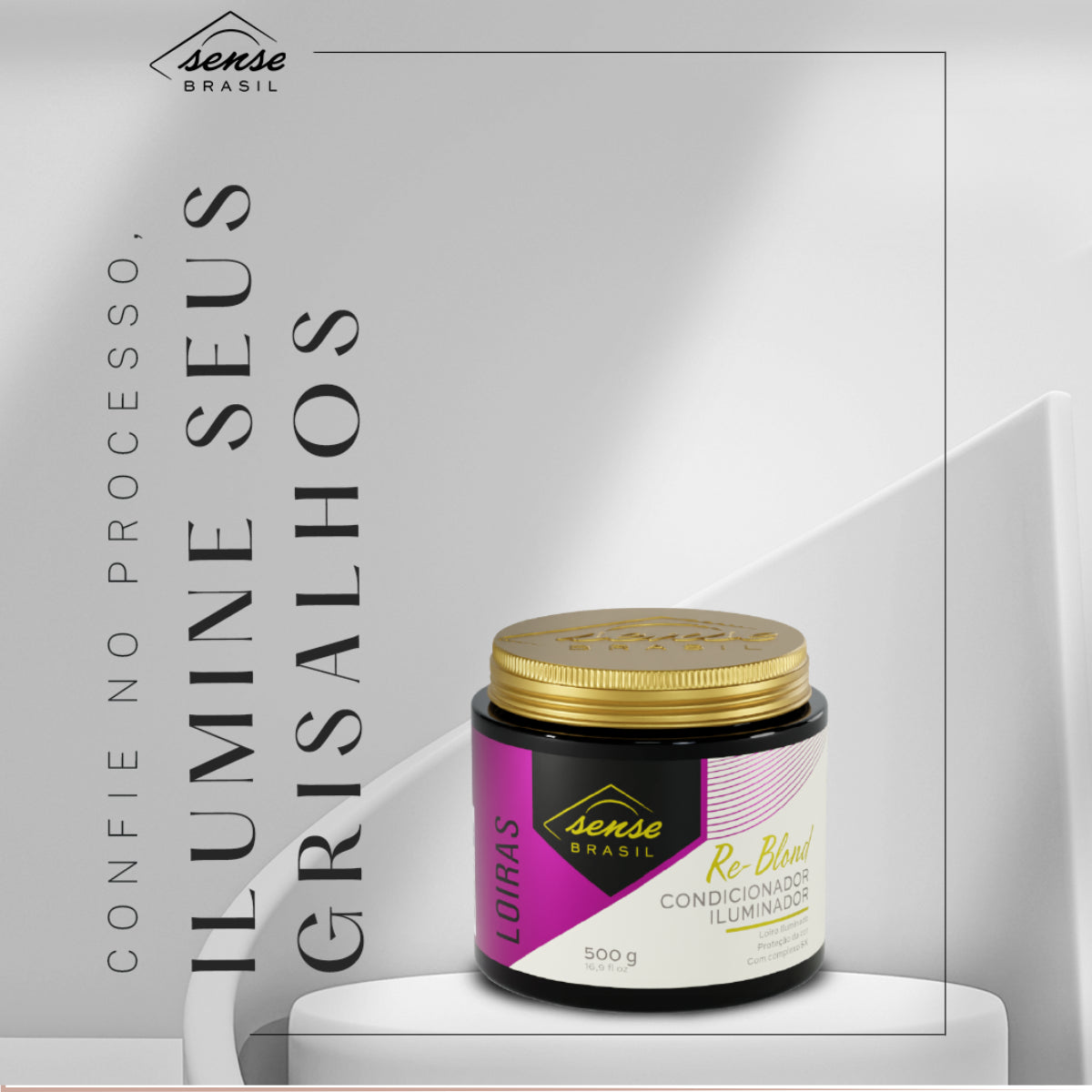Condicionador Iluminador Re-blond Loiras 500g