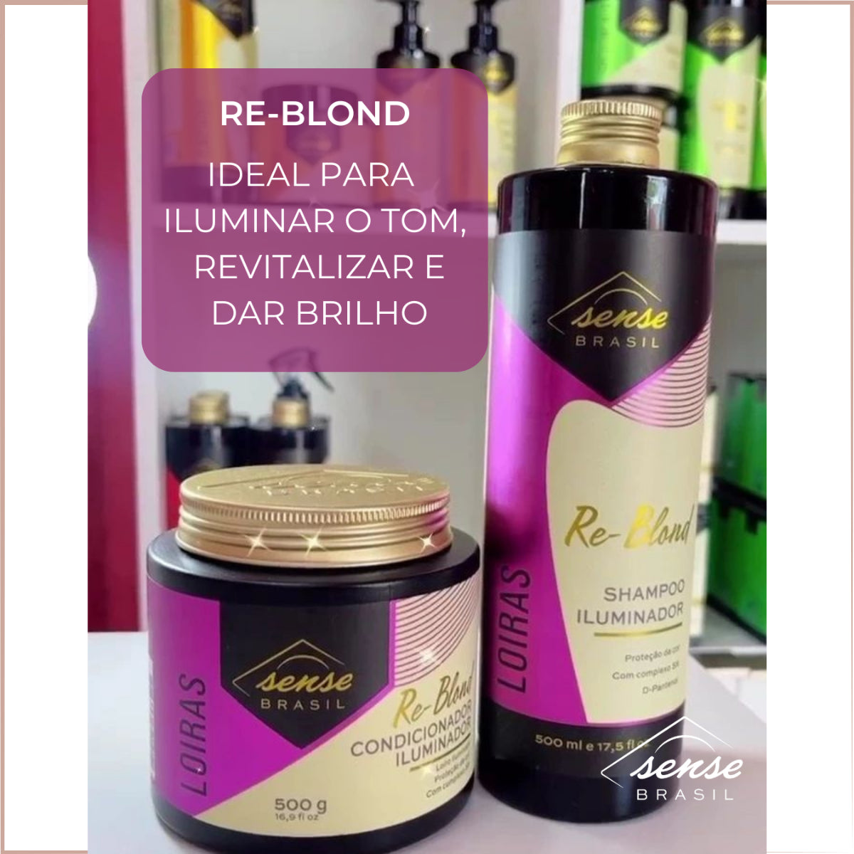 Kit Iluminador Re-Blond Loiras 500g
