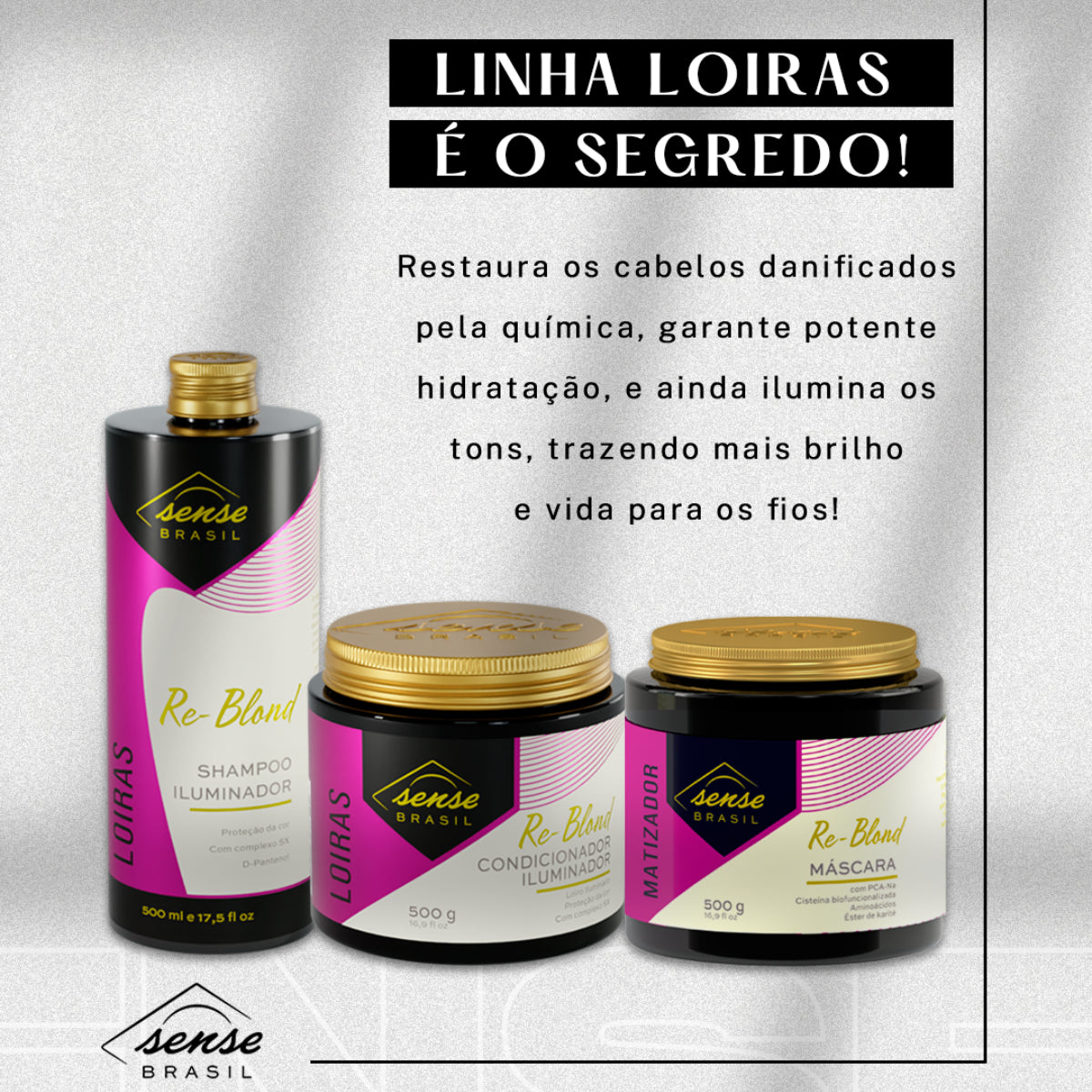 Kit Iluminador Re-Blond Pro 500g