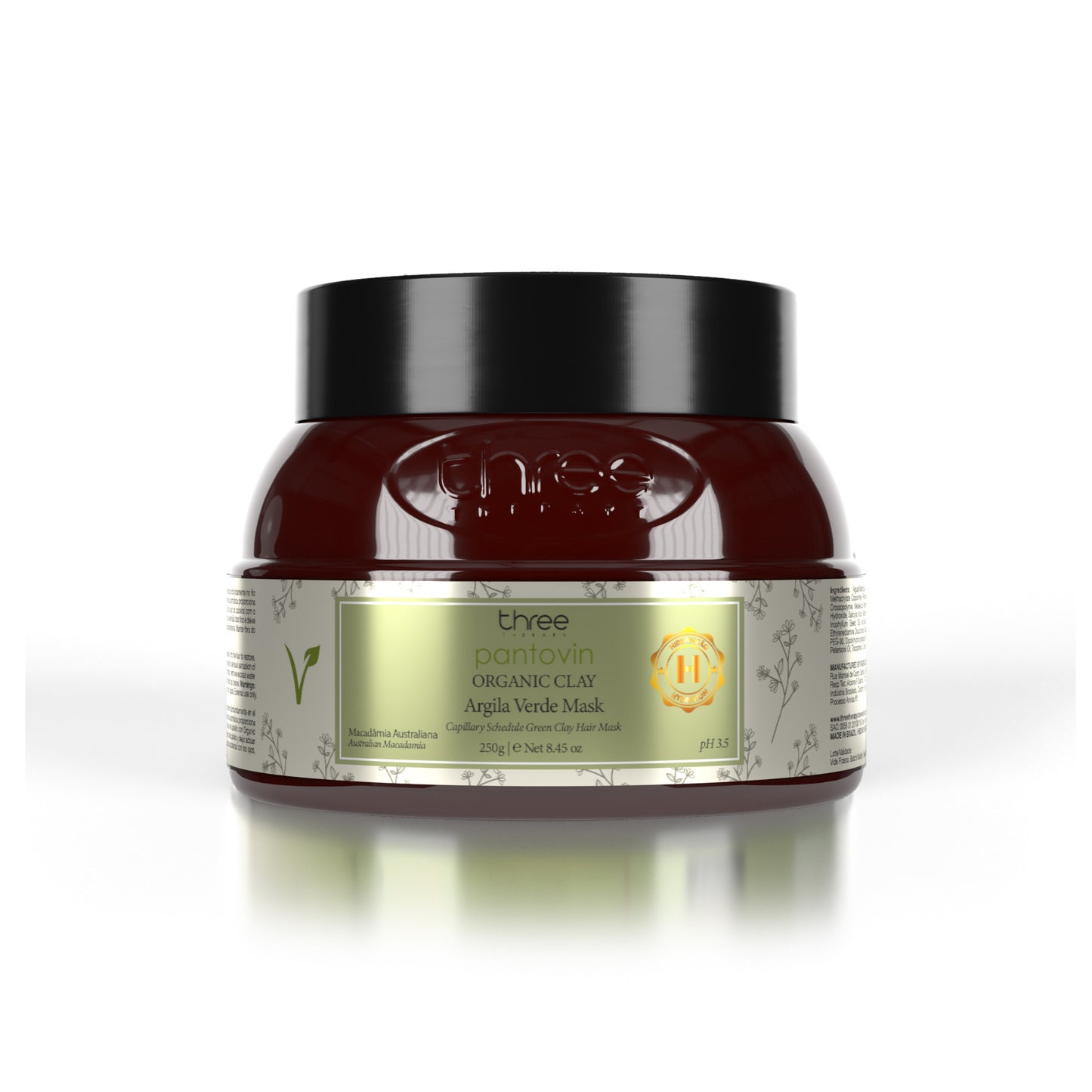 Máscara Hidratação Argila Verde 250g