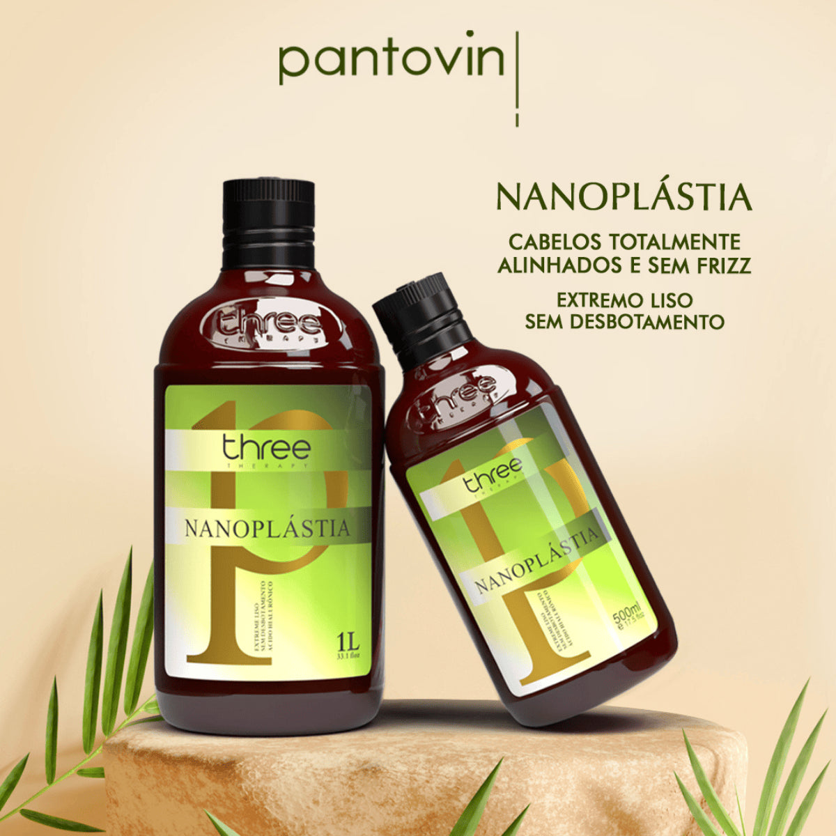 Progressiva sem formol Nanoplastia 500ml