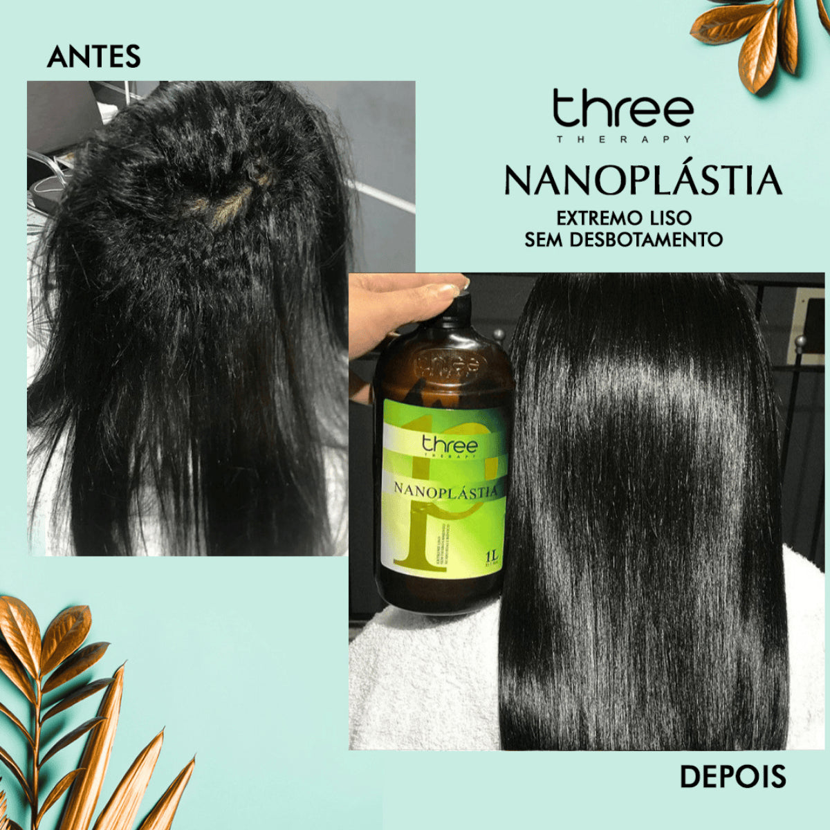 Progressiva sem formol Nanoplastia 500ml