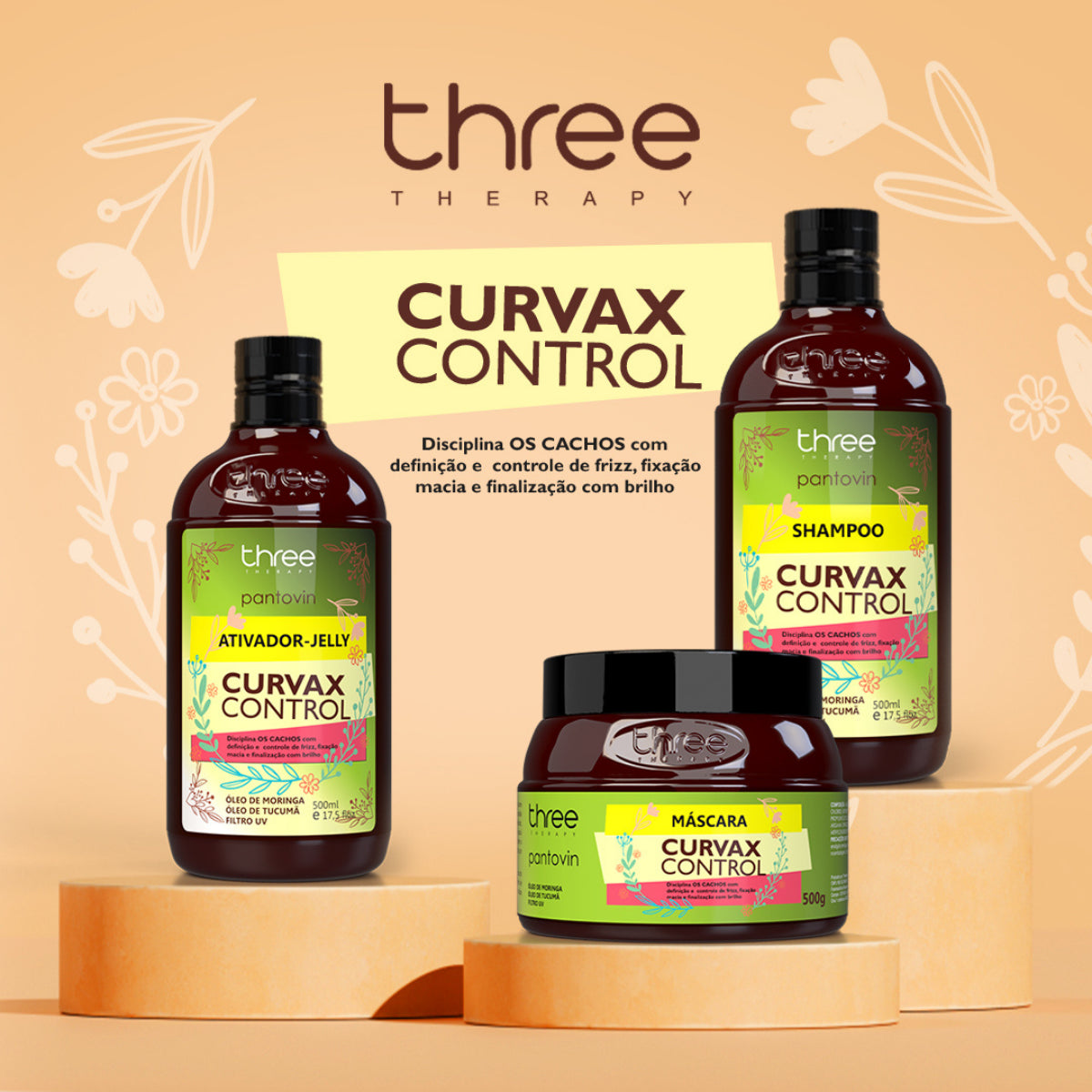 Shampoo Curvax Control 500ml