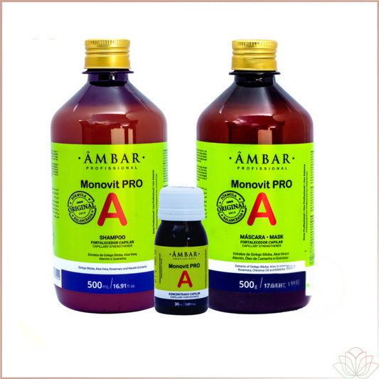 Kit crescimento capilar Monovit Pro A 500ml