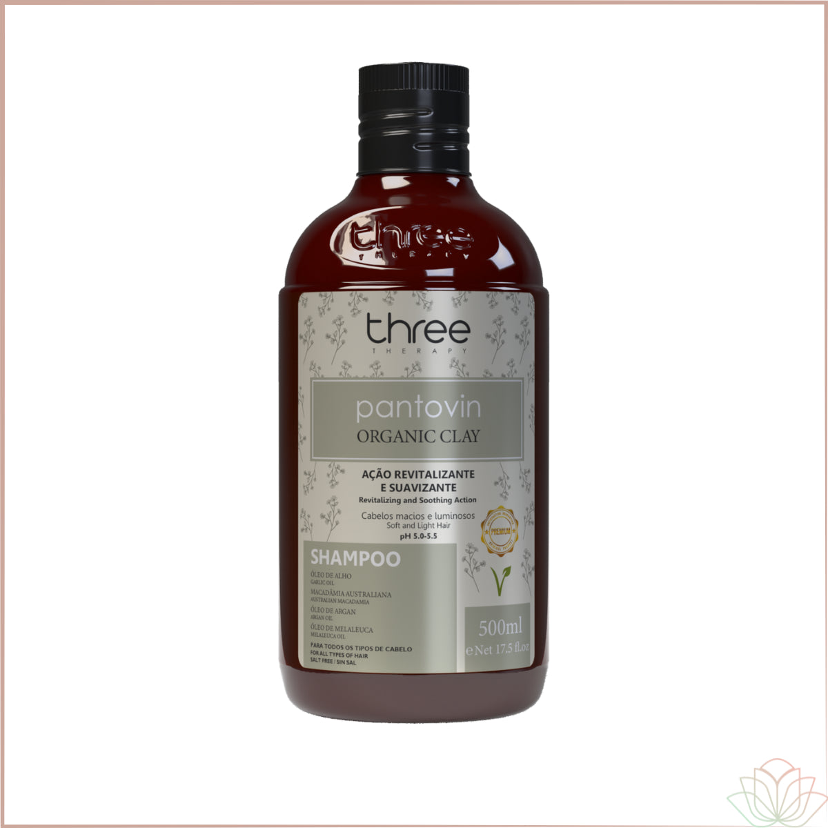 Shampoo Organic Clay 500ml