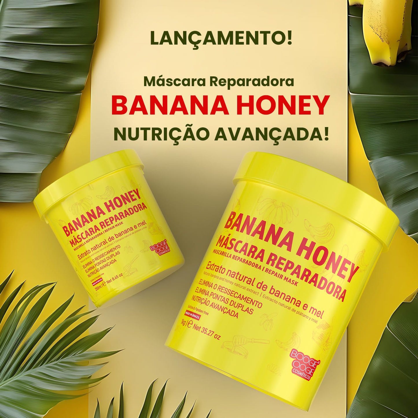 Máscara Reparadora Banana Honey
