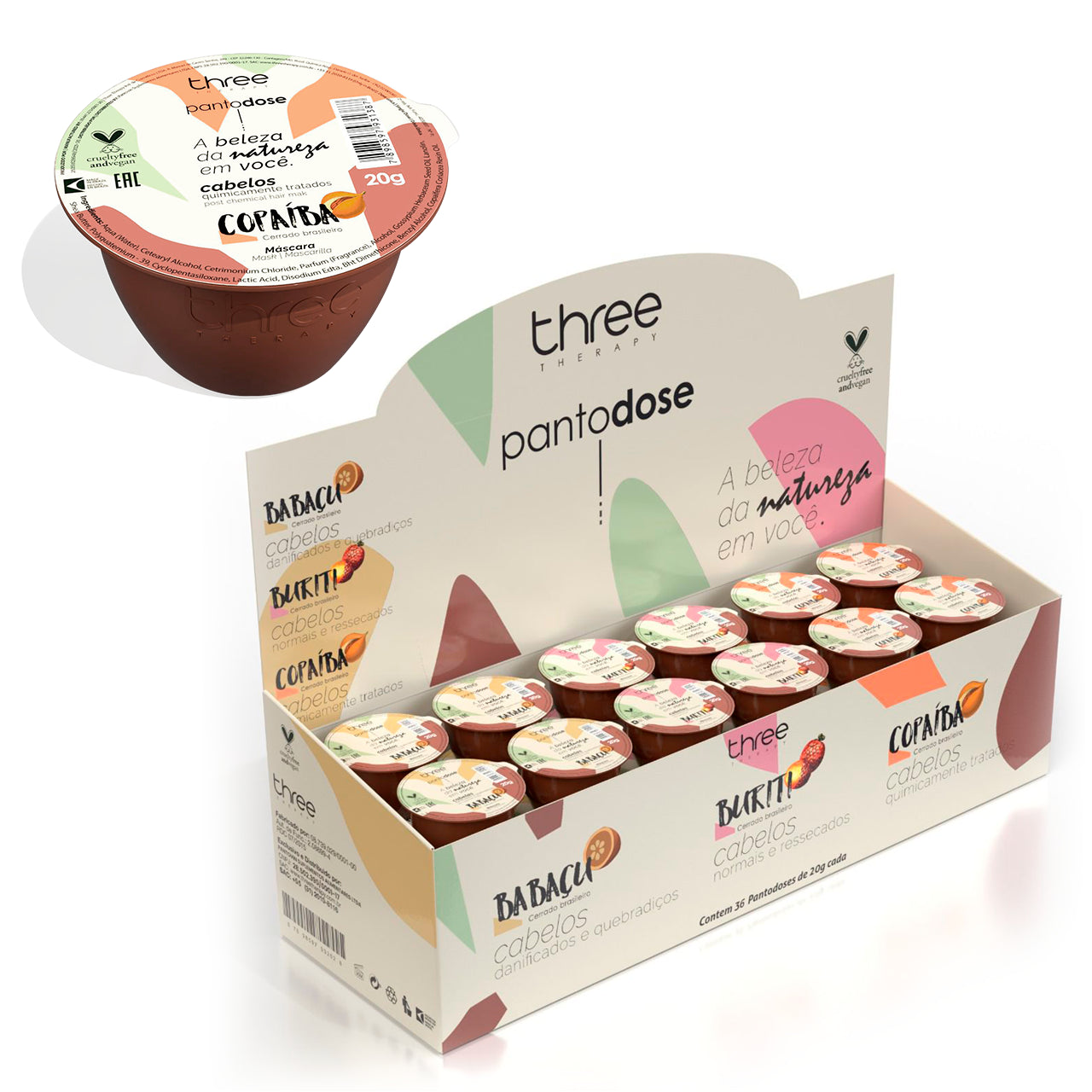 Caixa Pantodose Copaíba 20g 36 Unidade