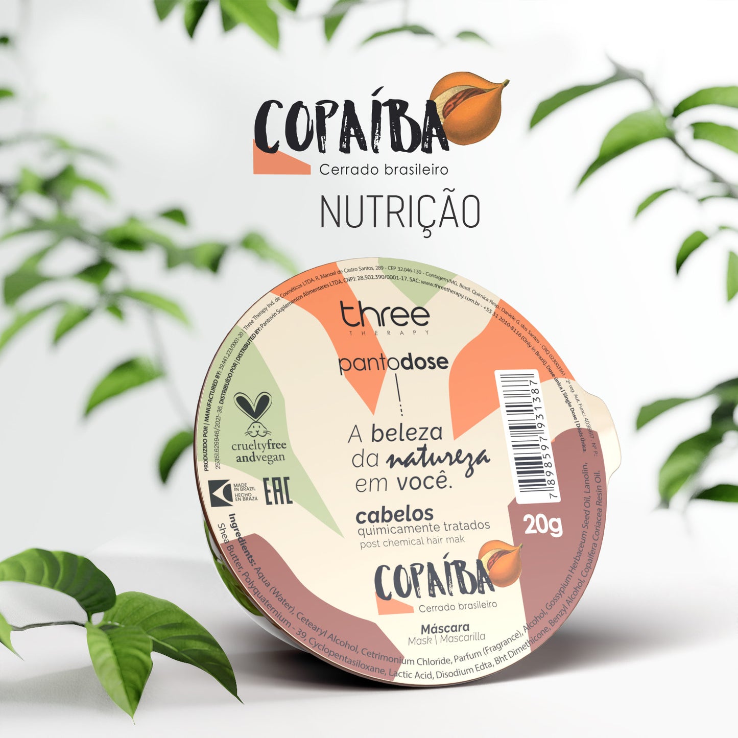 Pantodose Nutrição com Copaíba 20g 1 Unidade