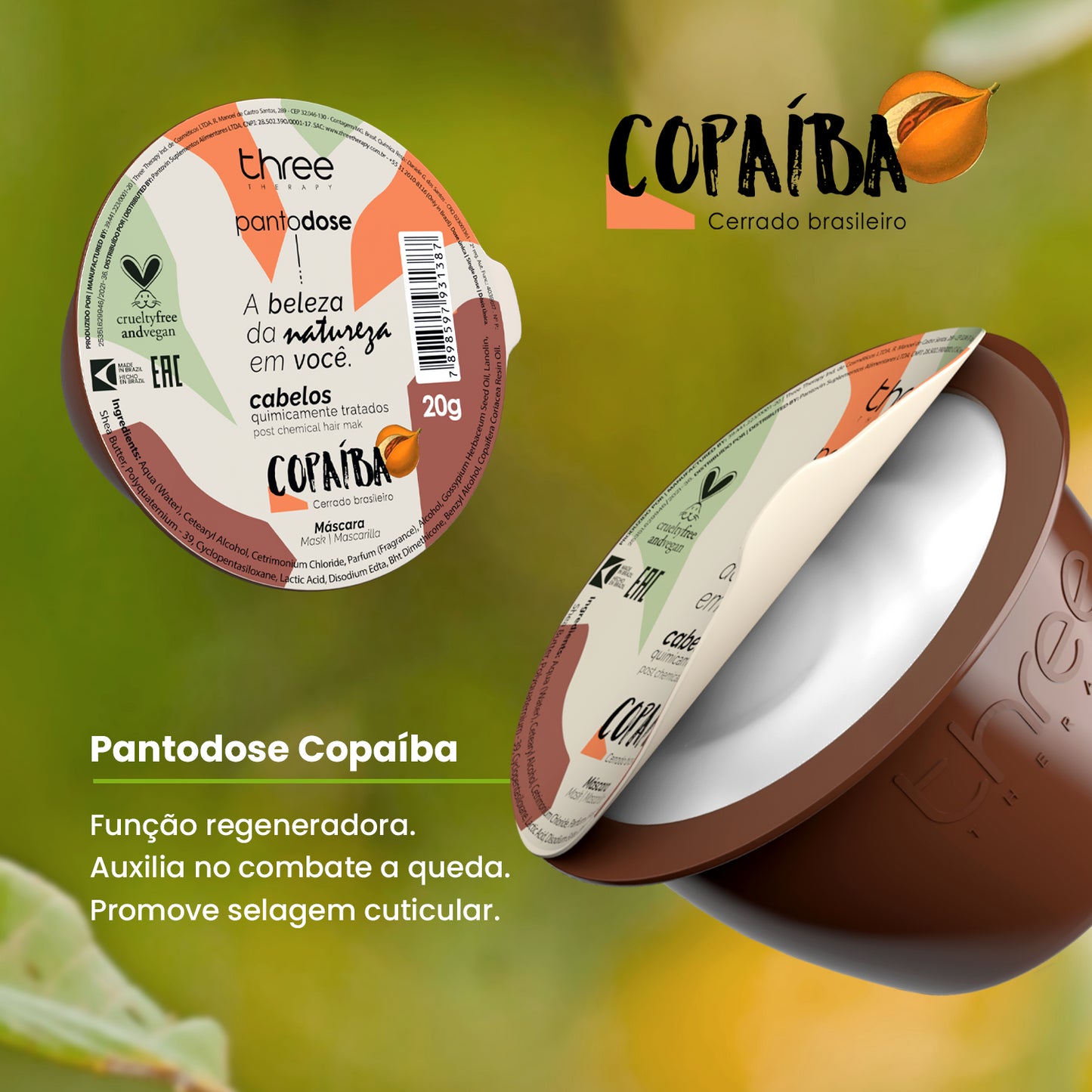Pantodose Nutrição com Copaíba 20g 1 Unidade