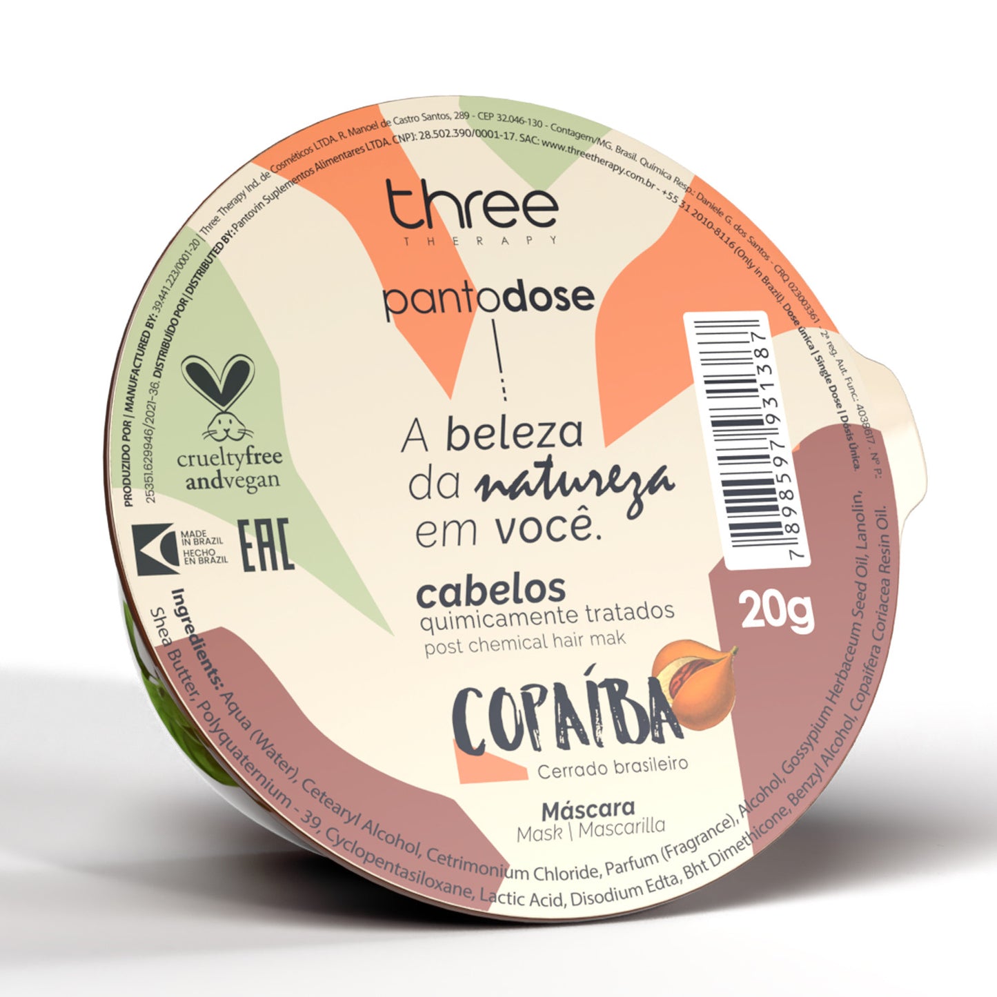 Pantodose Nutrição com Copaíba 20g 1 Unidade