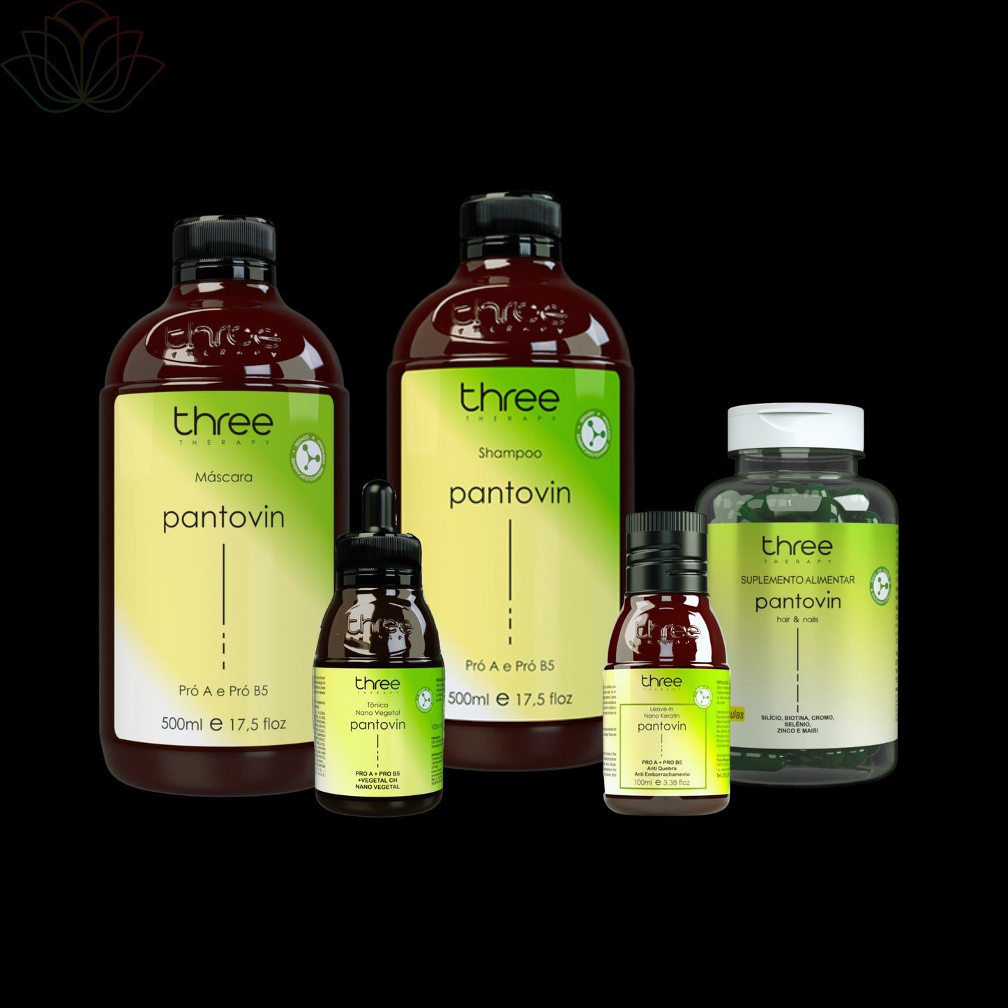 Combo Fortalecimento Linha Completa Pantovin