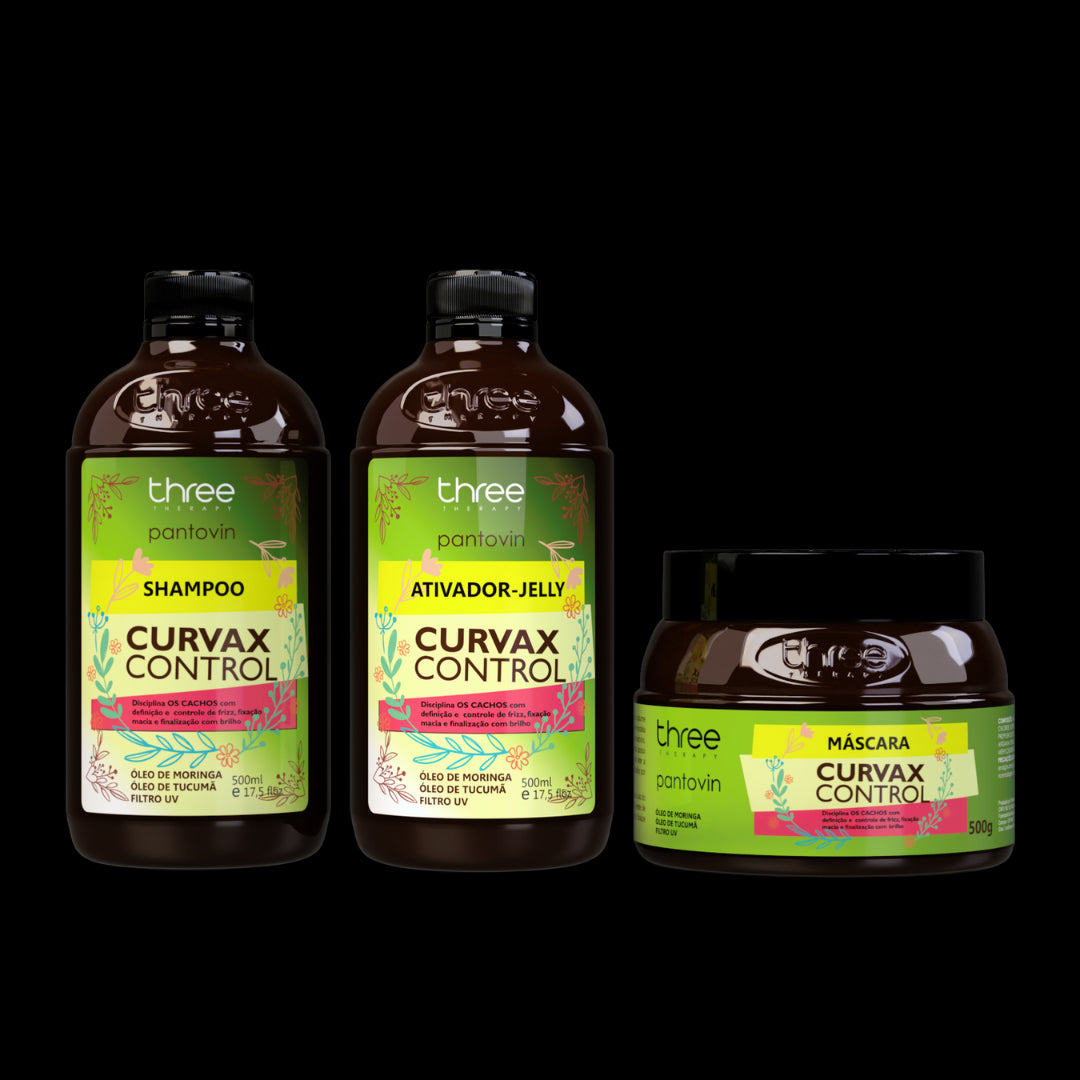 Kit para Cacheados e Crespos Curvax Control