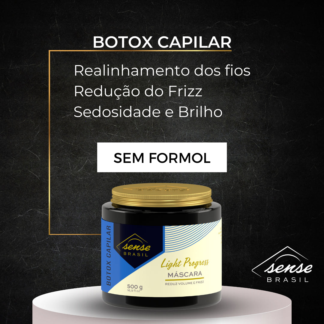 Máscara Light Progress Sem Formol 500g
