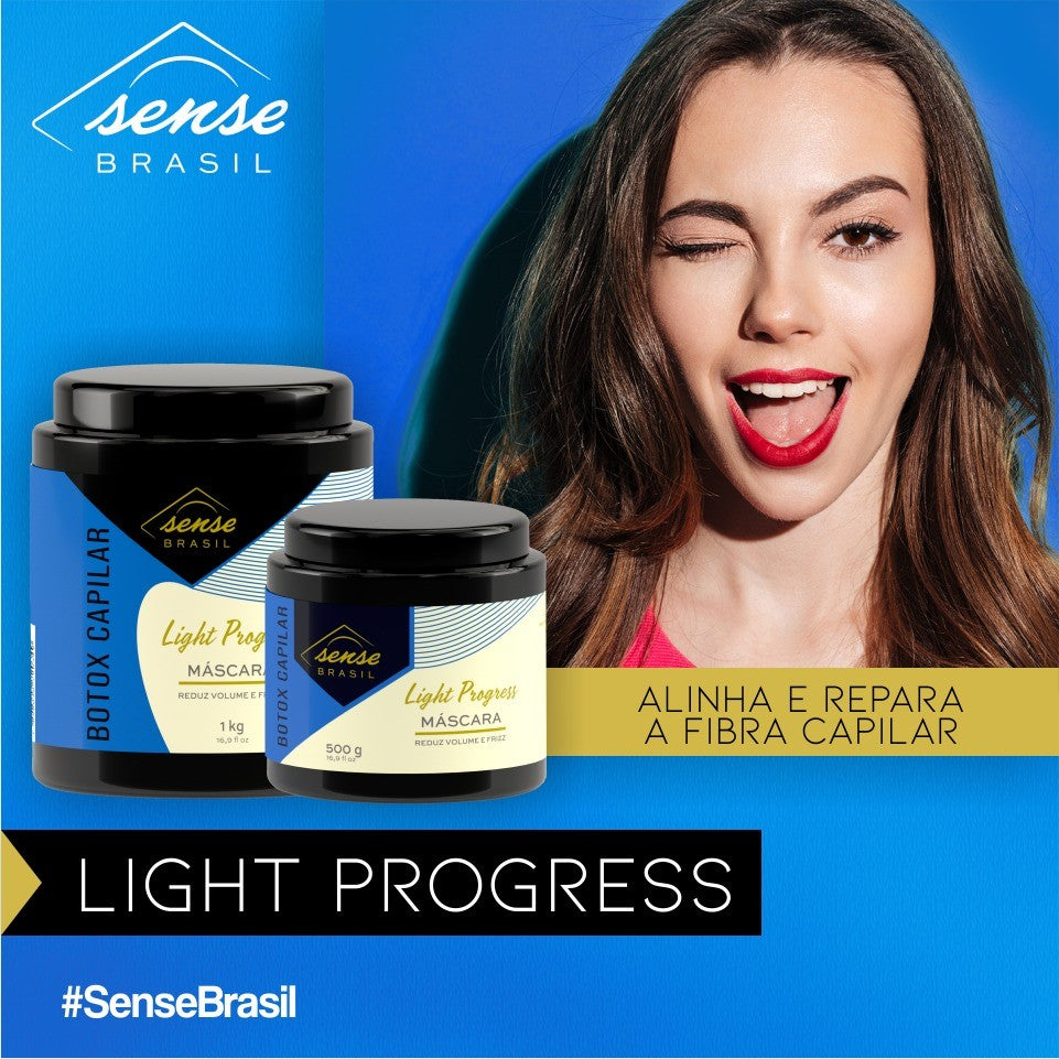 Máscara Light Progress Sem Formol 500g