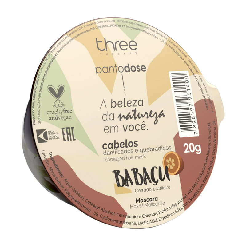 Pantodose Hidratação com Babaçu 20g 1Unidade