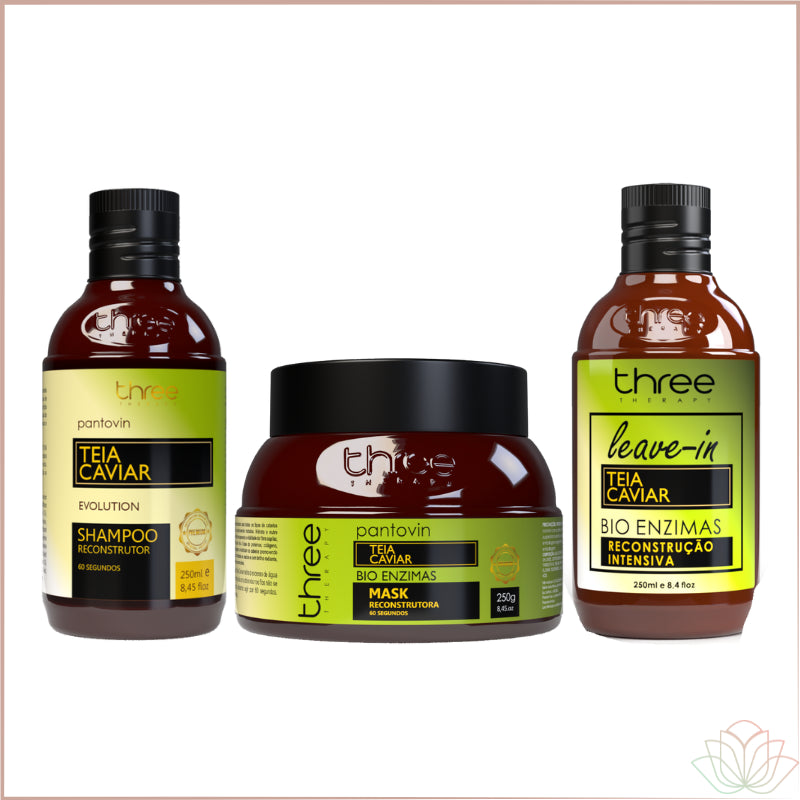 Teia Caviar Evolution kit Reconstrutor 60s 250ml