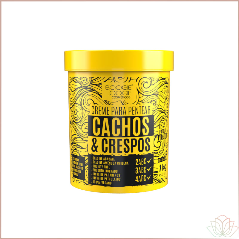 Creme para pentear Vegano Cachos & Crespos