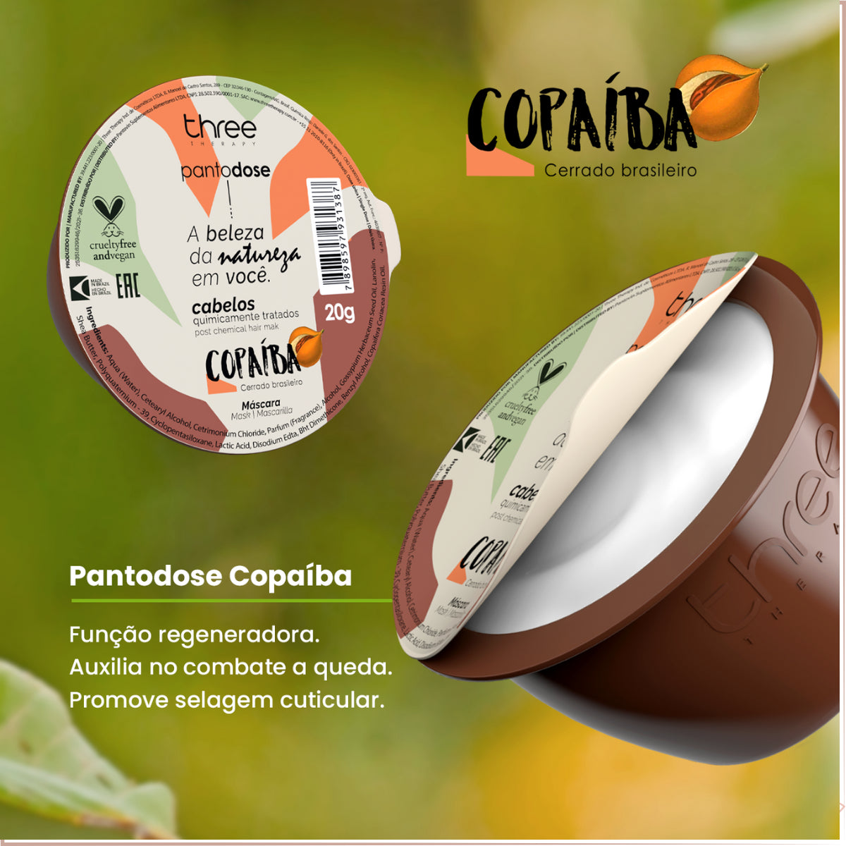 Caixa Pantodose Copaíba 20g 36 Unidade
