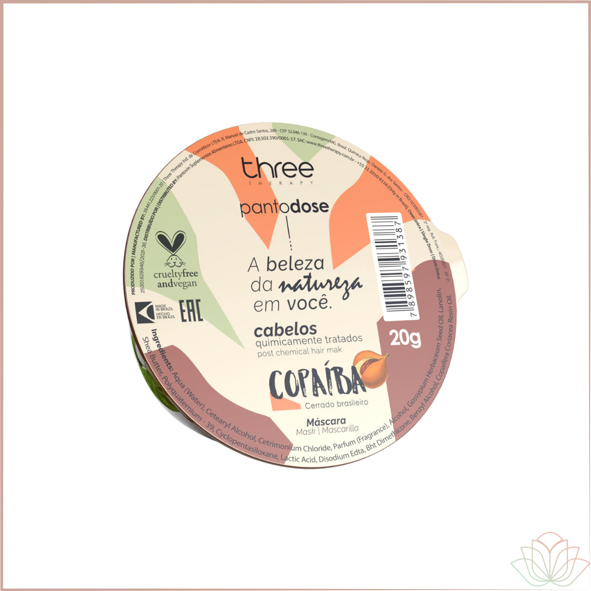 Pantodose Nutrição com Copaíba 20g 1 Unidade