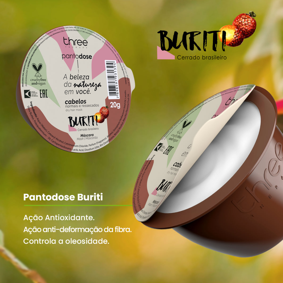 Caixa Pantodose Buriti 20g 36 Unidades