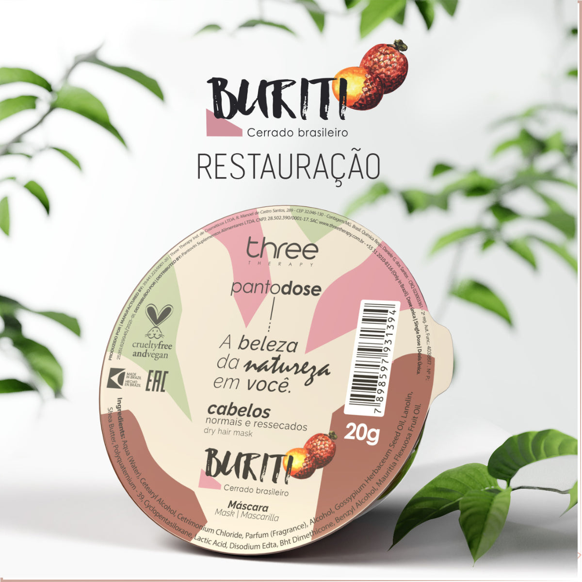 Caixa Pantodose Buriti 20g 36 Unidades
