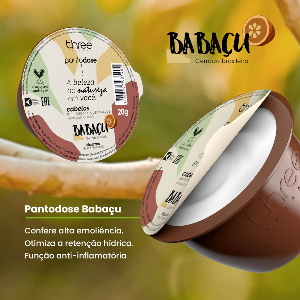 Caixa Pantodose Babaçu 20g 36 Unidade