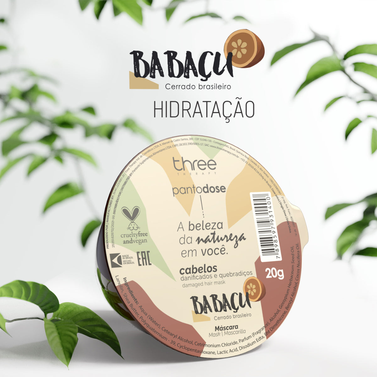Caixa Pantodose Babaçu 20g 36 Unidade