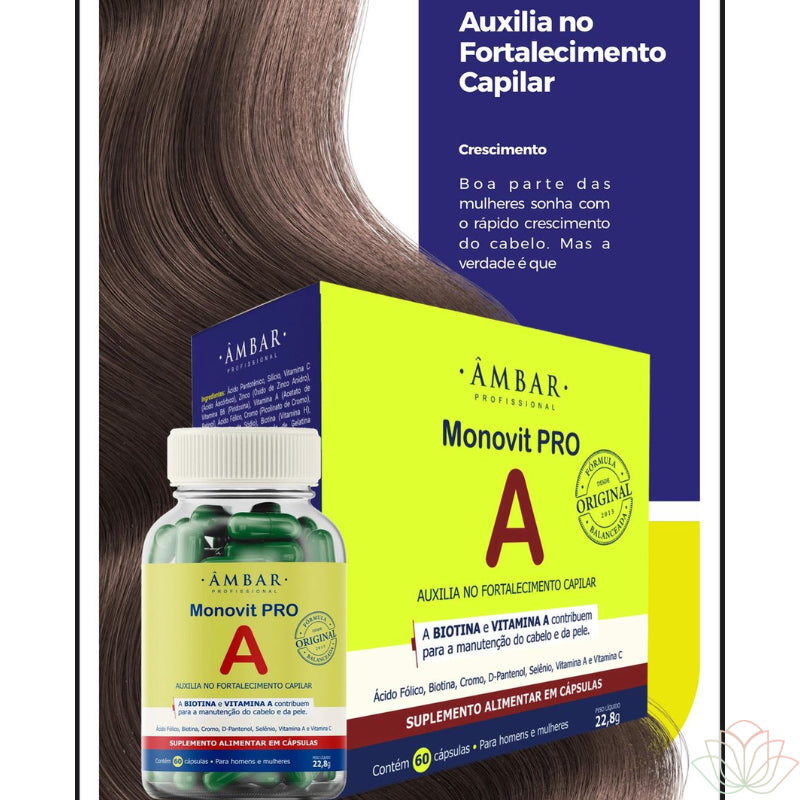Monovit Pro A - Cápsulas Fortalecedora Suplemento