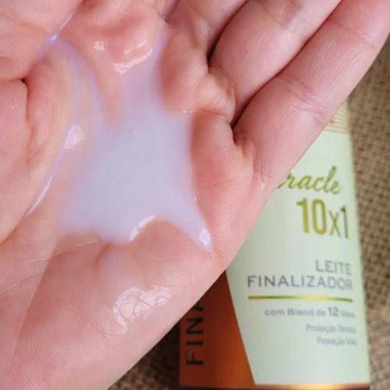 Finalizador Com proteção Térmica e UV Miracle 10x1 250ml