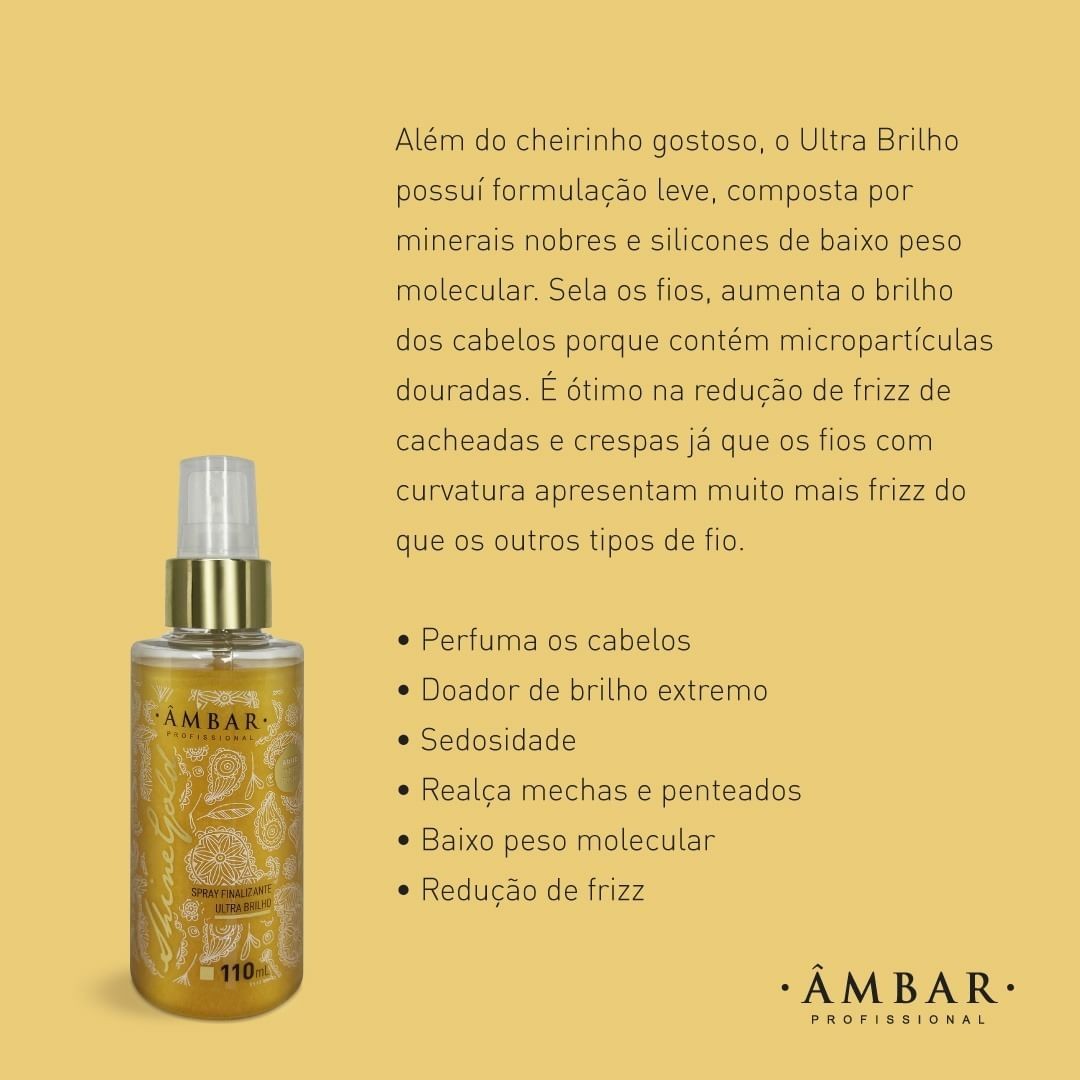 Ultra Brilho – Perfume capilar