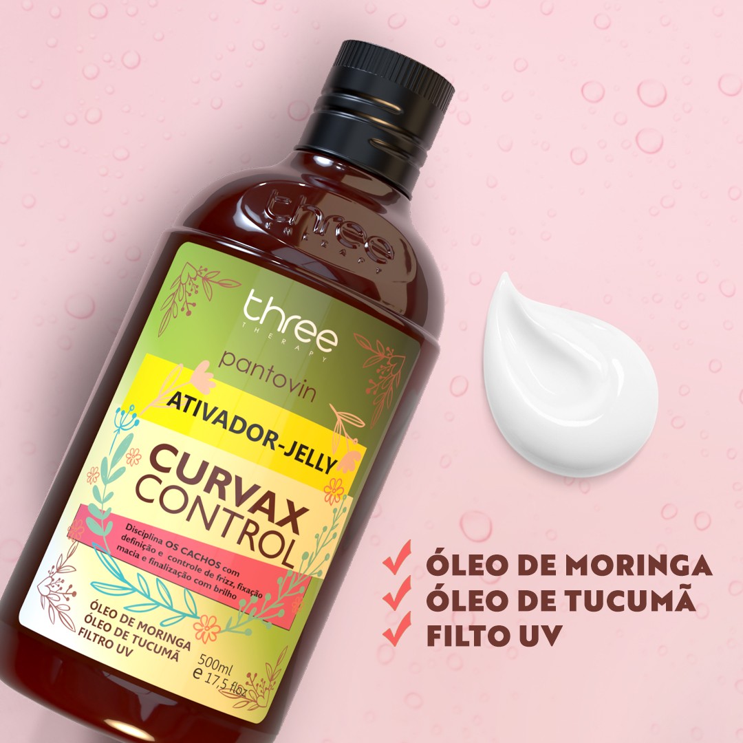 Ativador de Cachos Jelly Curvax Control 500ml