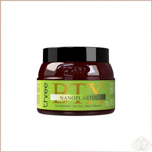 Btx Capilar Orgânico e Sem Formol Three Therapy