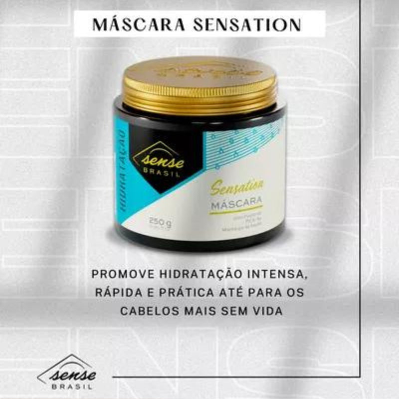 Mascara Sensation Hidratação e Nutrição 250ml