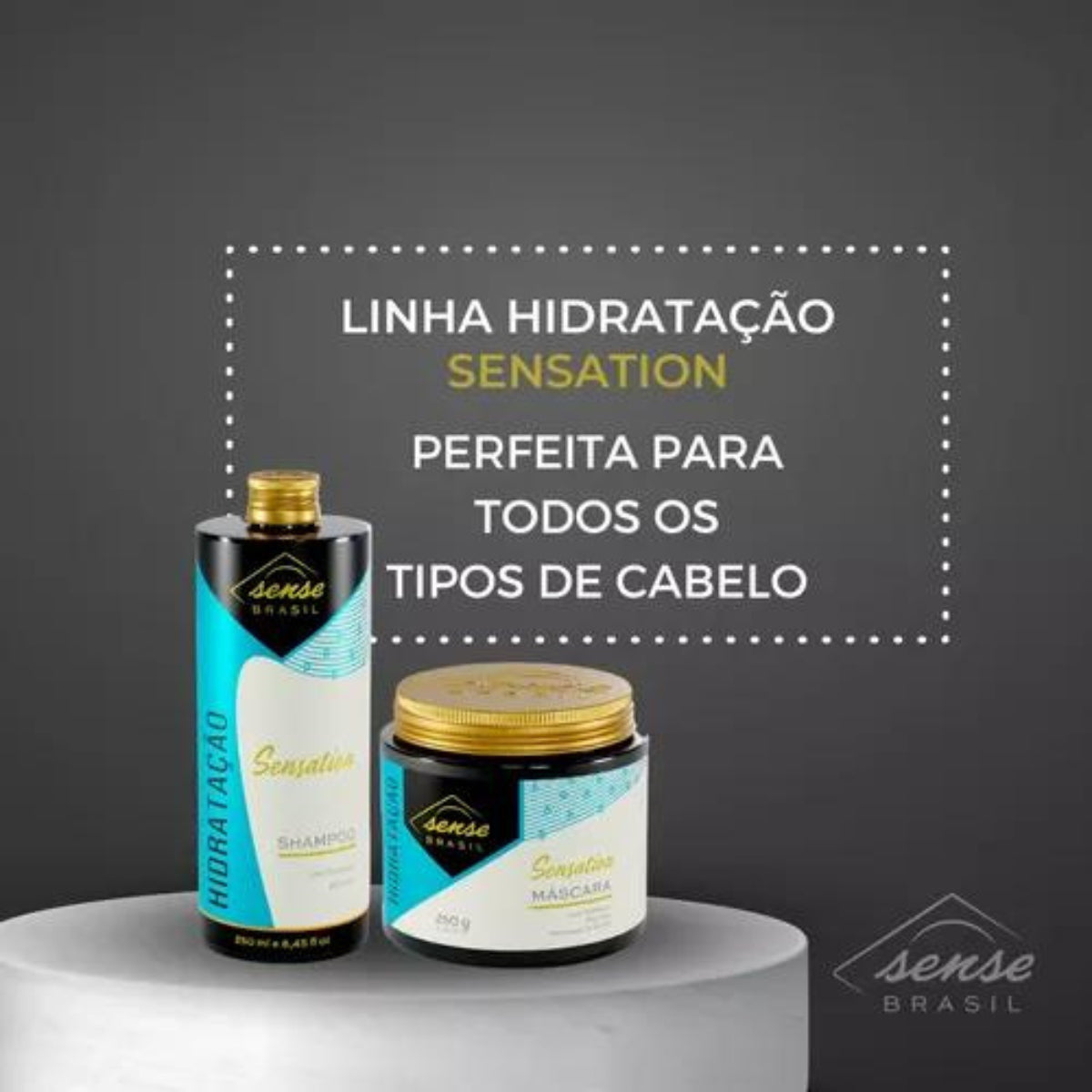 Mascara Sensation Hidratação e Nutrição 250ml