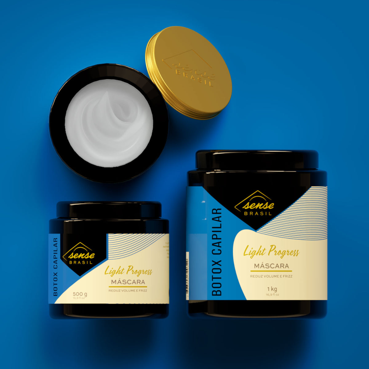 Mascara Sensation Hidratação e Nutrição 500g