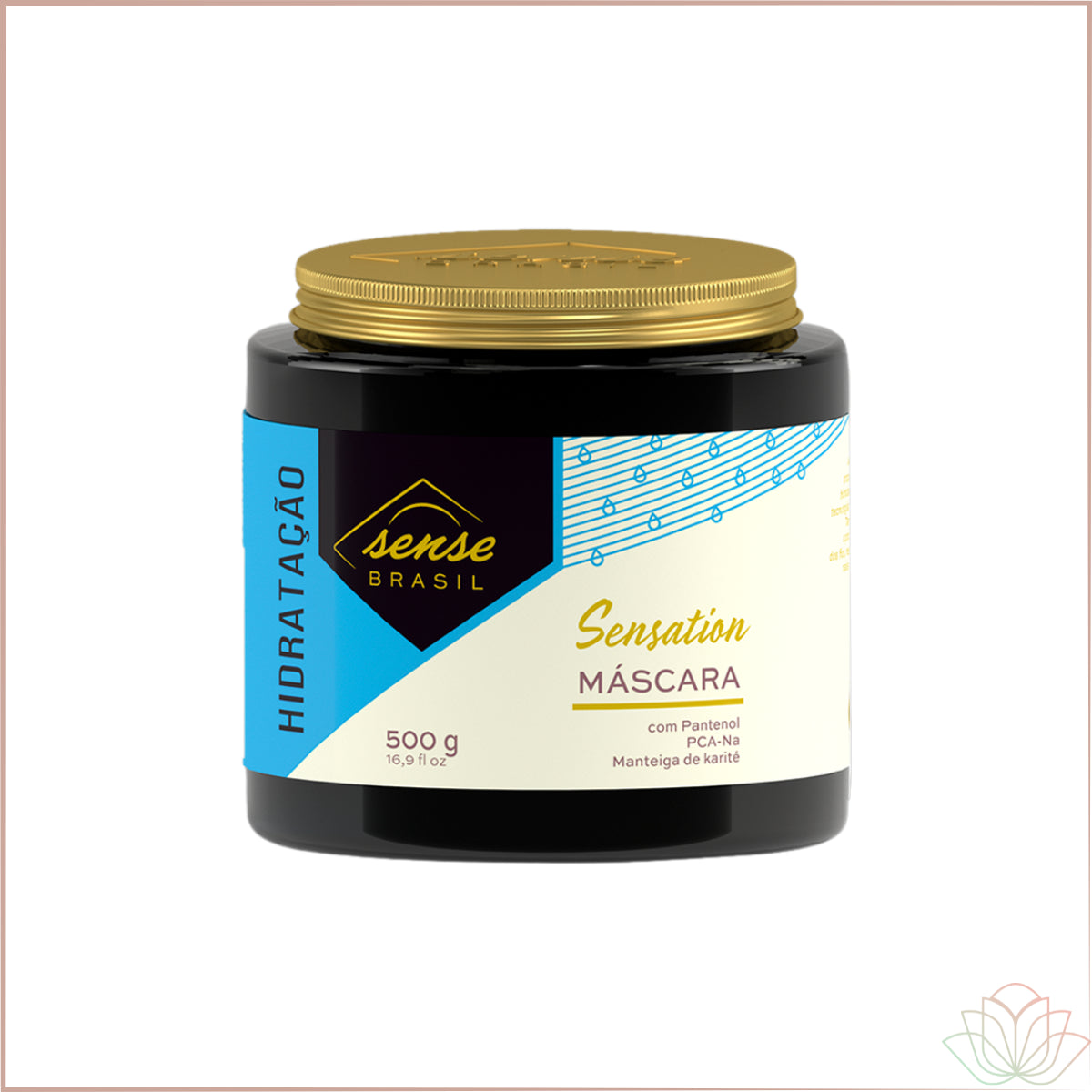 Mascara Sensation Hidratação e Nutrição 500g