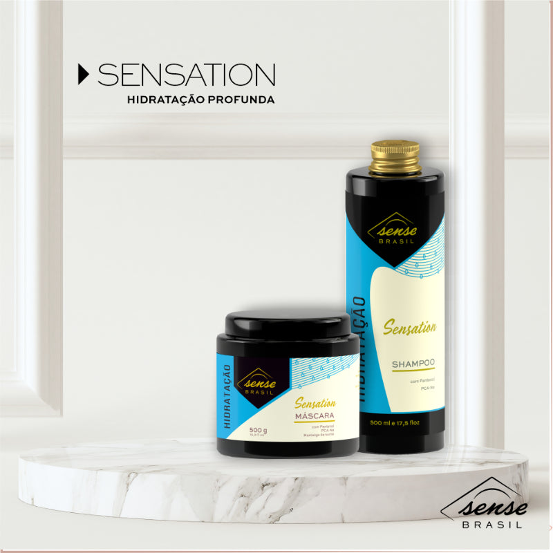 Kit Sensation Hidratação e Nutrição 500g
