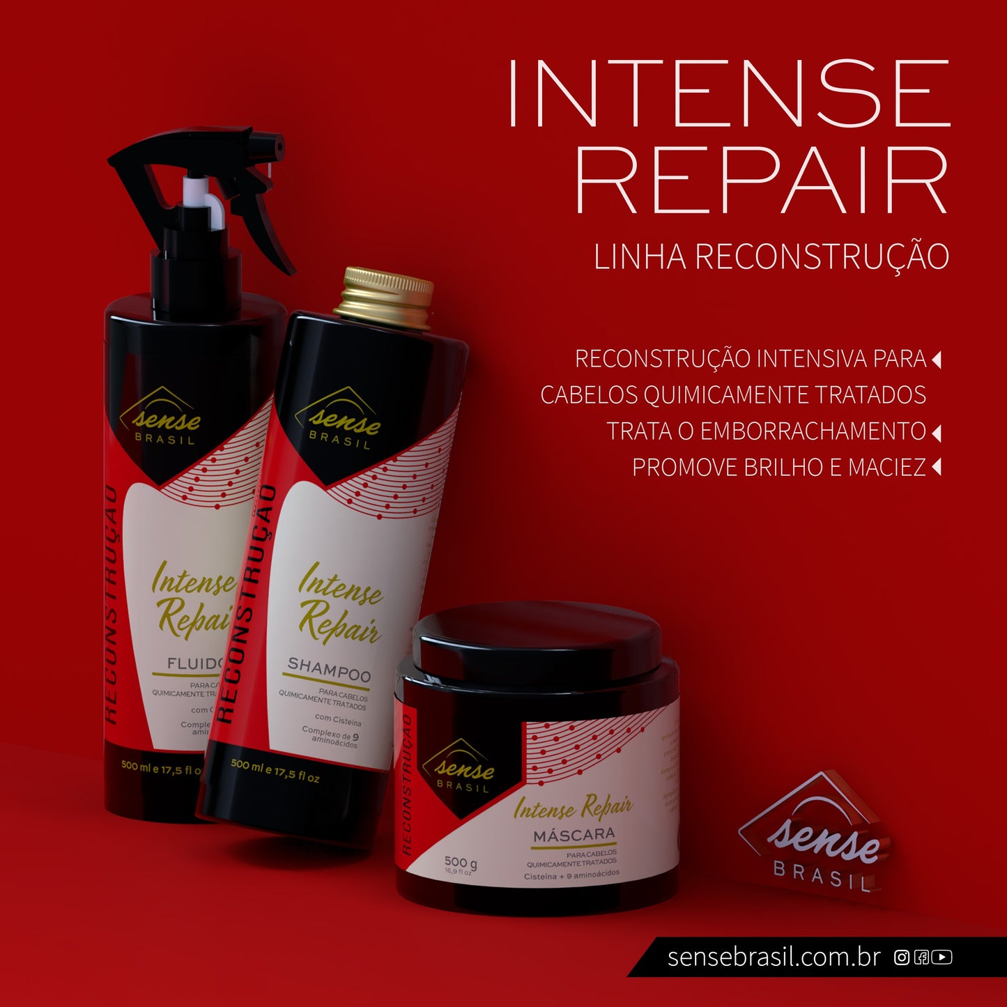 Fluído Reconstrução - S.O.S 500ml