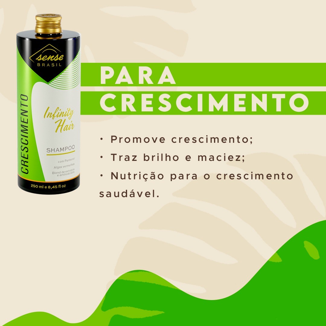 Kit Crescimento Capilar Infinity Hair 500g