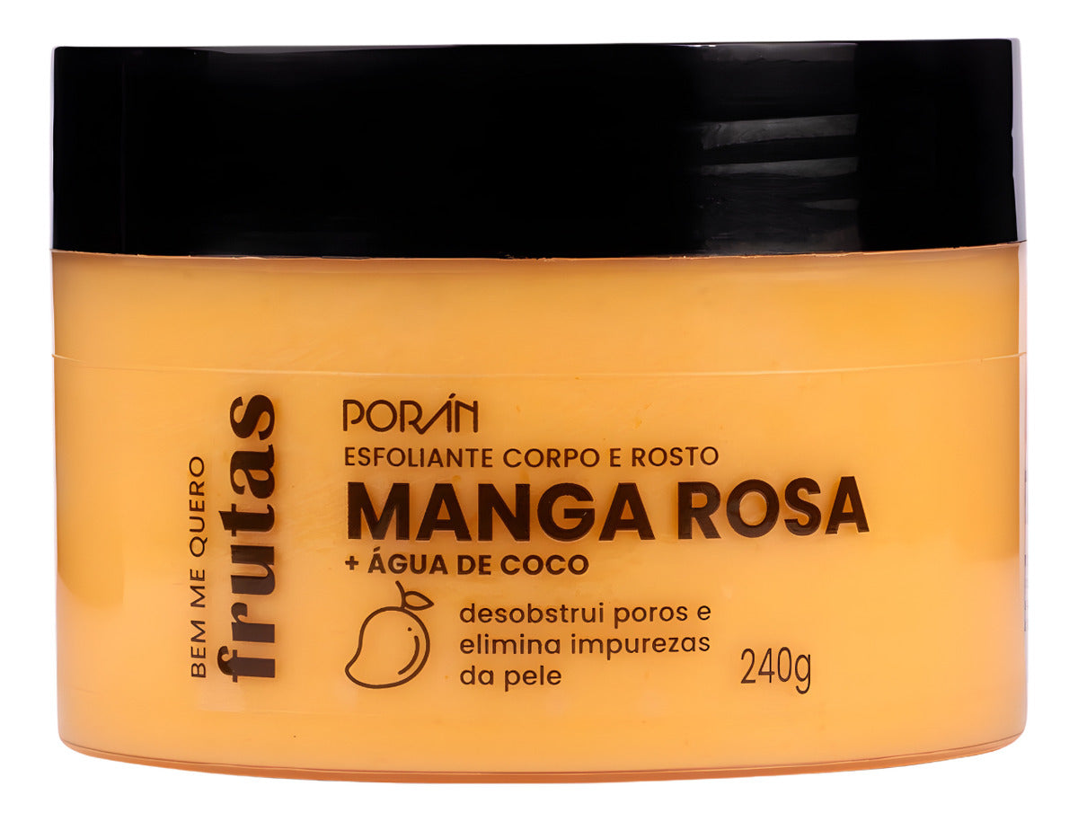 Kit Poran Bem Me Quer Manga Rosa + Vitamina C Corpo E Rosto