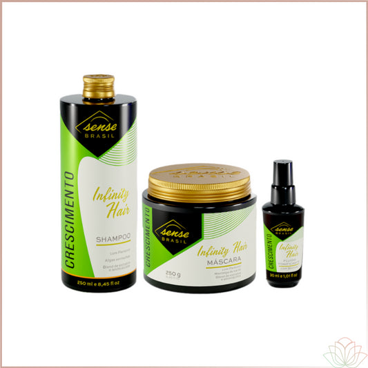 Kit Crescimento Capilar Infinity Hair + Fluido 250g
