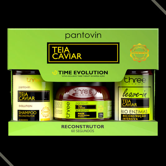 Teia Caviar Evolution kit Reconstrutor 60s 250ml
