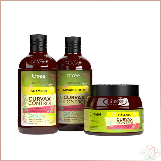 Kit para Cacheados e Crespos Curvax Control