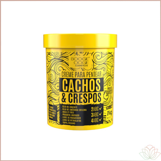 Creme para pentear Vegano Cachos & Crespos