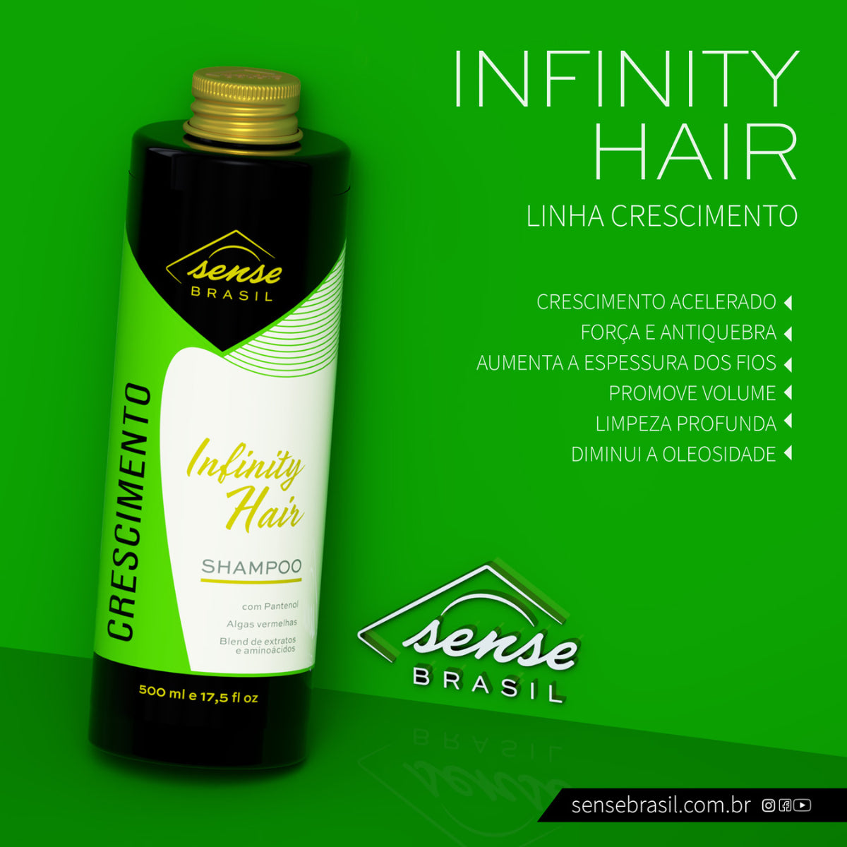 Shampoo Crescimento 500Ml