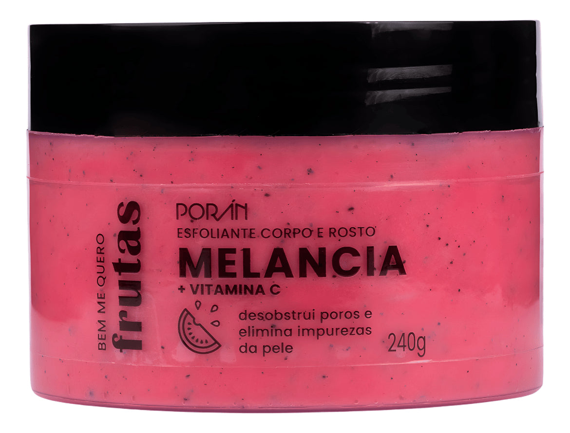 Kit Porán Bem Me Quero Frutas Melancia Hidratação E Perfume - Bem Me Quero Corpo E Rosto Melancia